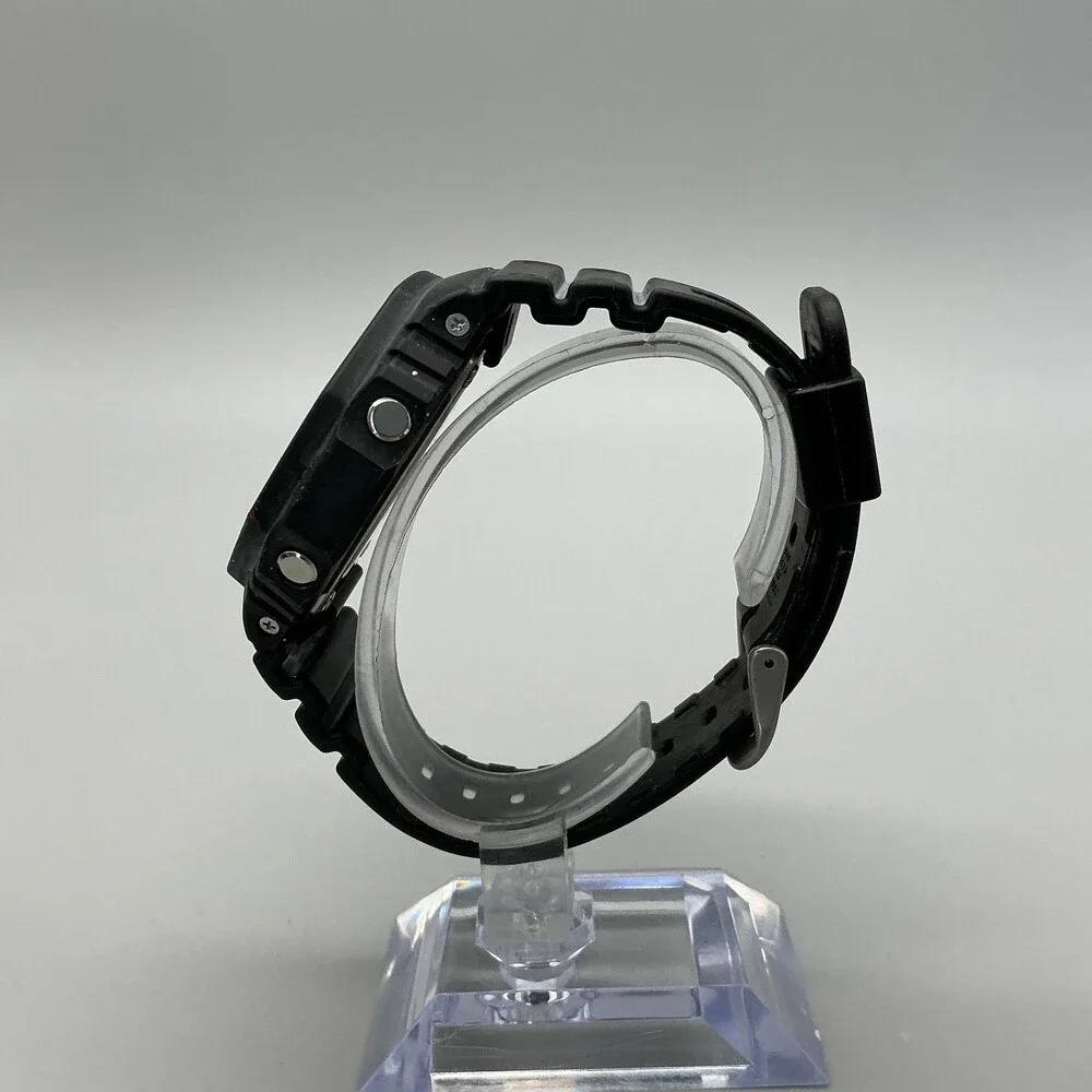 Casio G-Shock GA-2100 Men Watch 45mm Black Dial Resin Analog Digital New Battery